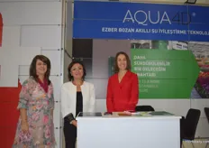 Julide Cetin, Cigdem Dincer and Melike Yildirim from Aqua4D